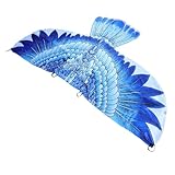 GALPADA Cape Ailes Oiseau Multicolore pour Adultes avec Bretelles Réglables Accessoire Co...