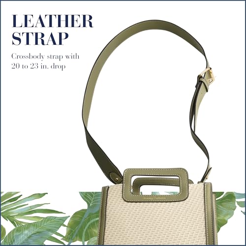 Bolsa Tote para Mujer con Diseño Tejido y Correa Ajustable miniatura 4