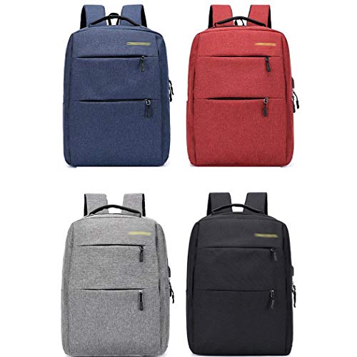 MelysEU 3 Unids/pack Mochila Conjunto de Cartera de Bolso de Hombro Bolsa de viaje de Estilo Simple para Hombres de Negocios Mochilas tipo Mochila de tres piezas