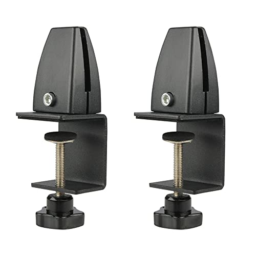 2Pcs/Set Bildschirmpartition-Clip, Klemmhalter, Table Clamp, Schreibtisch Trennwand Clip, Plexiglashalter, Spuckschutz Plexiglas, Klemmhalt Plexiglas, Desk Divid Cover