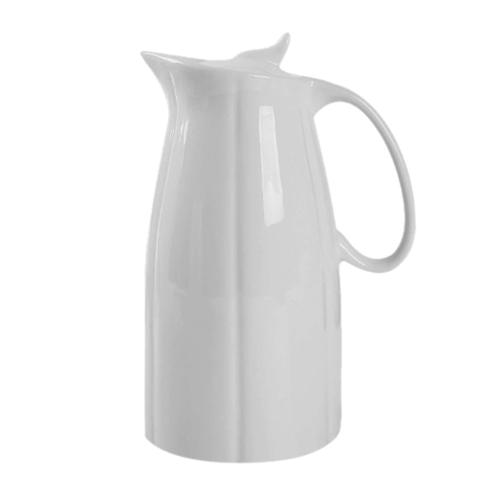 Pichet de Service à Boissons en Céramique Blanche 2300 Ml