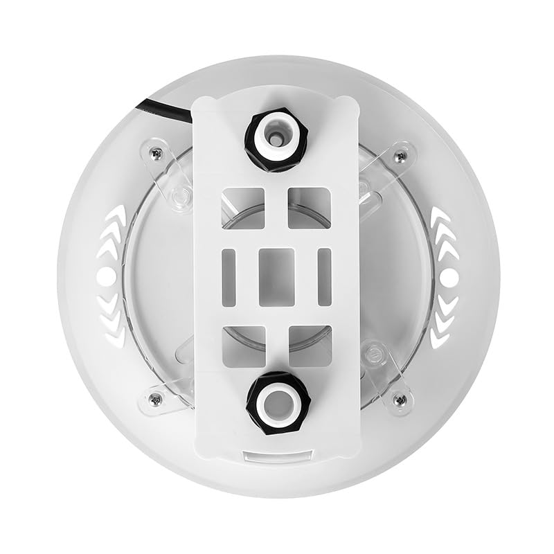 EDEDE Luci Piscina, Luci subacquee a LED a Parete, luci for Piscina, luci subacquee Colorate da Parete Laterali, luci a Parete for Piscina(Rot,25W)