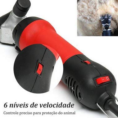 Máquina Tosar Tosquiadeira Carneiro Ovino Ovelha Caprinos 220V- Lorben