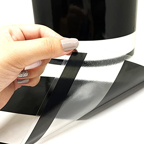 Faixas Adesivas Compatível com Saveiro G5 G6 2014/ Adesivos Lateral e Traseiro Preto