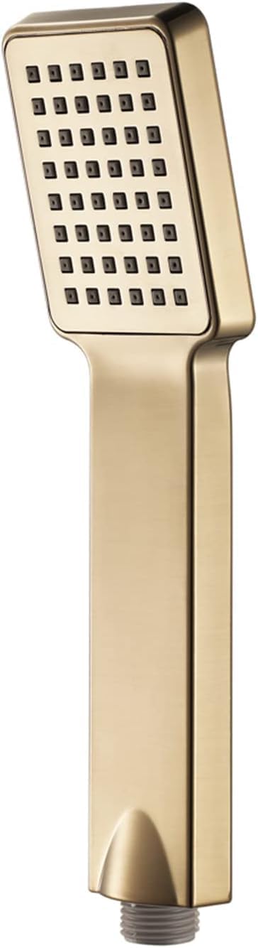 Brushed Gold Toilet Bidet Kit - Handheld Bidet Sprayer - Toilet Shower Head with Hose Brass Toilet Hand Shower Kit, Adjustable Hot and Cold Water, for Cleaning Toilets