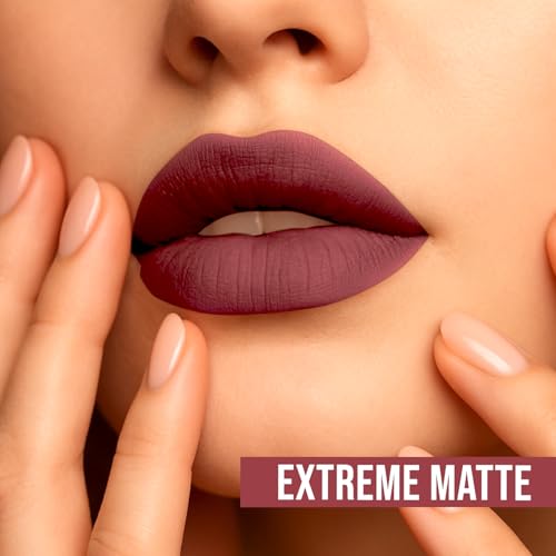 Image of Lightweight Liquid Lipstick - Highly Pigmented, Non-Drying Formula for Bold & Beautiful Lips 3.8g (CORAL PINK)