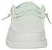 HEYDUDE Men's Wally Funk Zigzag Mesh White/Green Ash 12 Medium