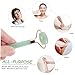 PLAFOPE Portable Facial Roller Natural Jade Skin Care Tool for Face Neck Relaxing Massage for and Men Great All Ages