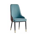 NMVAWIPT Lot De 2 Chaises Salle À Manger Scandinaves Modernes avec Assise Rembourrée for Cuisine Et(Blackish Green,Gold)