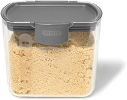 Starfrit PROKEEPER Brown Sugar Container with Terracotta Disk - Graduated Measurements - 2.5LB/1.1KG - Airtigh