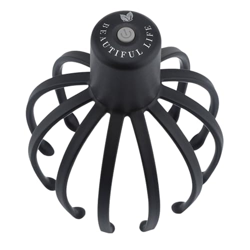 DzpKrka Octopus Head Massager, Head Massager, Head Massager, Head Massager, Head Massage Spider, Scalp Massager Tools, Automatic Head Curler, Wireless