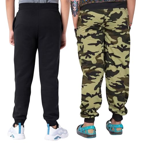 Image of Boy's Regular Fit Track Pants, Pajamas and Lowers