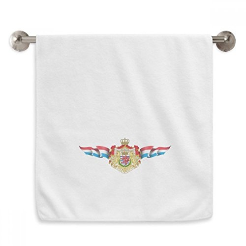 Débarbouillette Luxembourg serviette blanche visage et mains 13x29 inch