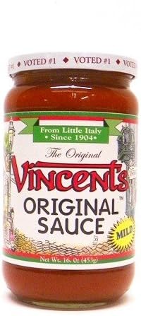 Vincent Sauce The Original Flavor, Mild, 16 Ounce (Pack of 4)