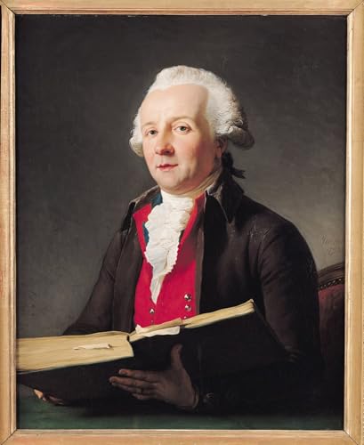 Tableau portrait de Dazincourt par Vincent impression sur toile 60x90cm
