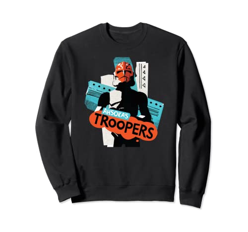 Sweatshirt Ahsoka Tano Clone Trooper idéal pour vos soirées streaming cocooning