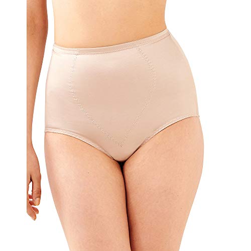 Bali Women's Shapewear Tummy Panel Brief Firm Control 2-Pack
