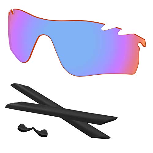 Image of RadarLock Path Lenses & Rubber Kits Replacement for Oakley Sunglass OO9181 Polarized