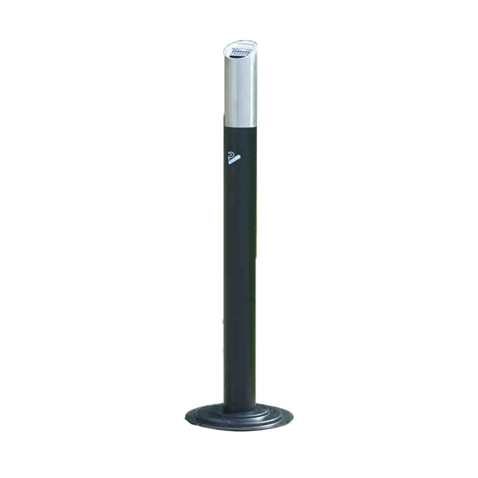 Outdoor Metal Floor Standing Trash Can Cigarette Butt Collector, Ashtray, Suitable For Terraces, Gardens, And Hotels