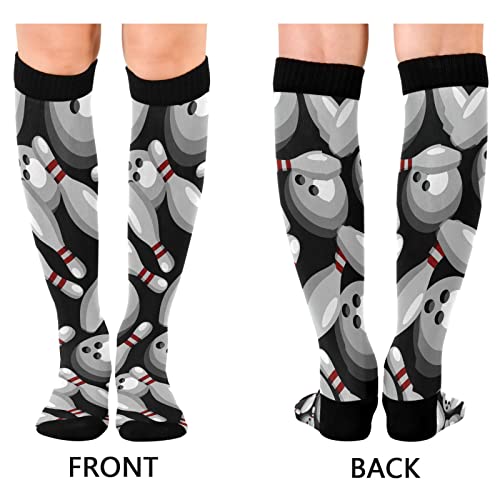 Women's and Men's Knee High Athletic Socks Outdoor Sport Socks for Running Hiking Cycling Compression Socks2