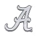 FANMATS NCAA University of Alabama Crimson Tide Chrome Team Emblem