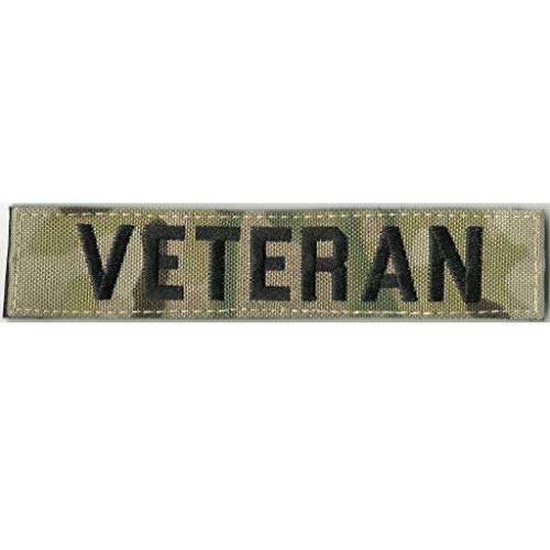 1" x 5" MULTICAM Name Tape - VETERAN