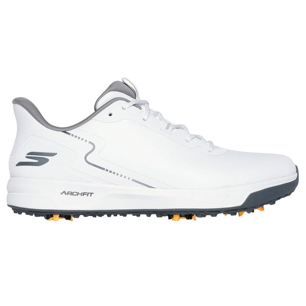 Skechers Men's Go Golf Elite Vortex Rival Trainers, White, 10.5 UK