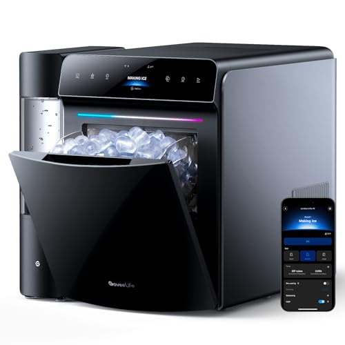 GoveeLife Smart Countertop Ice Maker 2 Pro, 3-Minute Fast 9 Ice C...