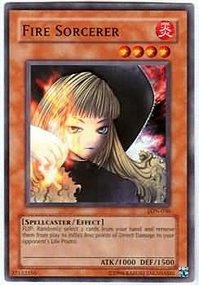 Yu-Gi-Oh! - Fire Sorcerer (LON-036) - Labyrinth of Nightmare - Unlimited Edition