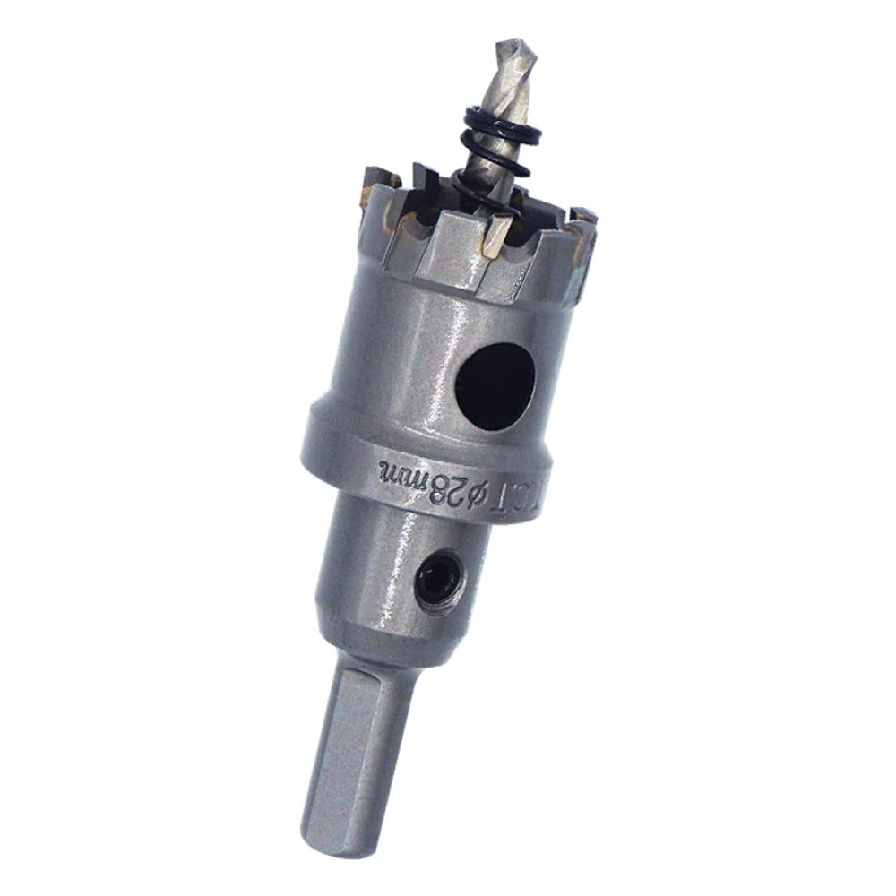 Brocas de 15-150 mm para sierras de metal , piezas de herramientas de aleación dura, uso de punzones de corte de chapa de acero inoxidable, 50 mm, hexagonales