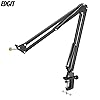 EDGIT Adjustable Desk Microphone Boom Arm Stand | Mic Arm, Boom Arm, Microphone Arm & Desktop Mic Stand #2