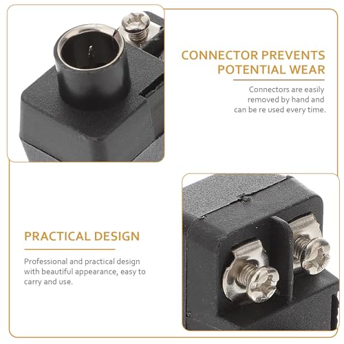 Adaptateur TV ohm coaxial rapide Uonlytech convertisseur antenne compact - 6