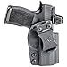 Concealment Express IWB KYDEX Holster: fits Sig Sauer P938 - US Made - Inside Waistband Holster - Adj. Cant & Retention (Black - Right Hand)