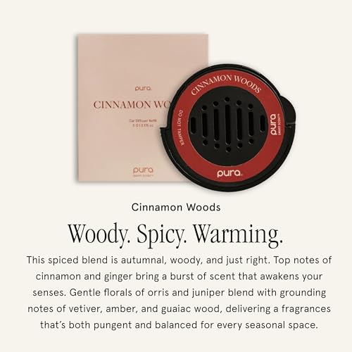 Image of Pura Car Scent Refill, Cinnamon Woods