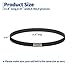 WH01X27538 Washer Drive Belt 2025 Upgraded, Compatible with GE, Hotpoint Washing Machines Belt Replacement, Clothes Washing Machine Parts 290D1101P005, AP6328256, PS12299369, 4587903, 5 Ribs 4 Grooves