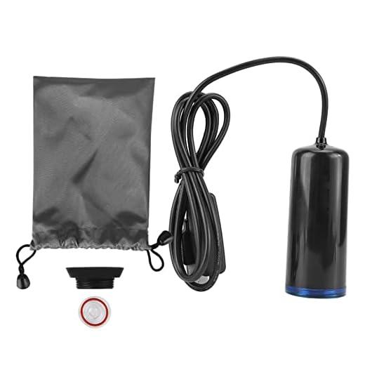 Okuyonic Mini Aspiradora de Compresión, Bomba de Aire Eléctrica de Almacenamiento Portátil, Bomba de Vacío de Compresión de Alta Potencia para Bolsas de Almacenamiento Al Vacío.