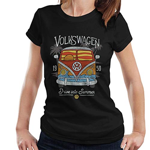 Volkswagen Drive Into Summer Women's T-Shirt Black