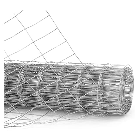 Fencer Wire 16 Gauge Galvanized Welded Wire Mesh Size 2 inch by 4 inch (2 ft. x 100 ft.) Cover