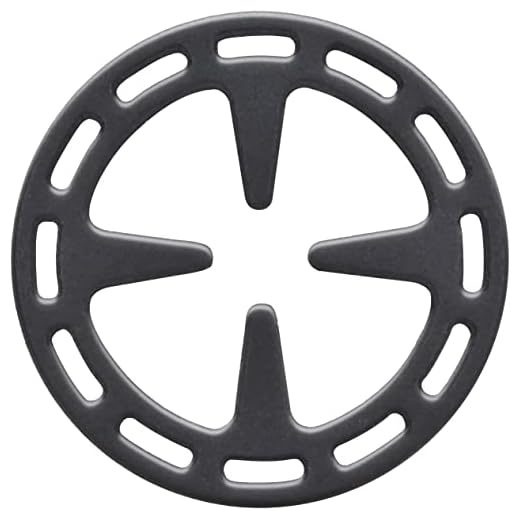5" Cast Iron Gas Ring Reducer Trivet Hob Cooker Heat Simmer Stove Top Coffee Pots Cafetiere Espresso Makers
