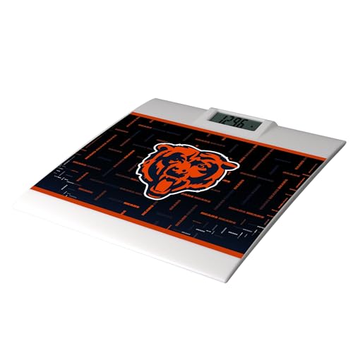 Báscula digital para baño diseño Chicago Bears miniatura 1
