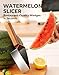 Watermelon Slicer - 2026 New Stainless Steel Watermelon Cutter Slicer Tool, Triangle Watermelon Cutter Melon Slicer for Perfect Wedges, for Cantaloupe & Honeydew (1pcs)