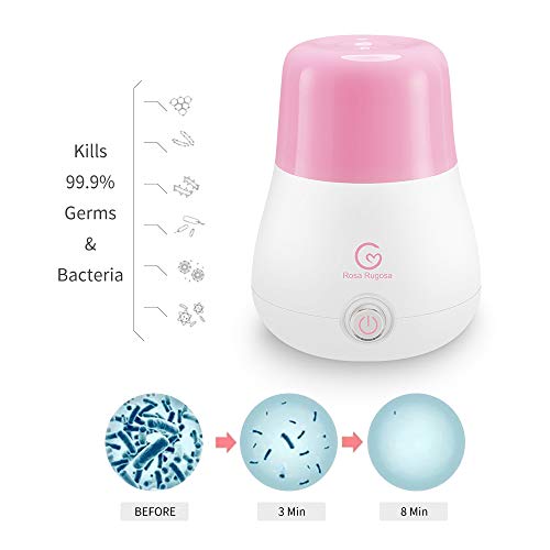 Rosa Rugosa® Menstrual Cups + Steamer Bundle - All You Need To Start Your Menstrual Cup Journey! - Feminine Hygiene - Leak-Free - Up To 99.9% #TOP5