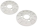  Bremsscheibe Set Satz Vorne Hinten für Yamaha Aerox & MBK Nitro