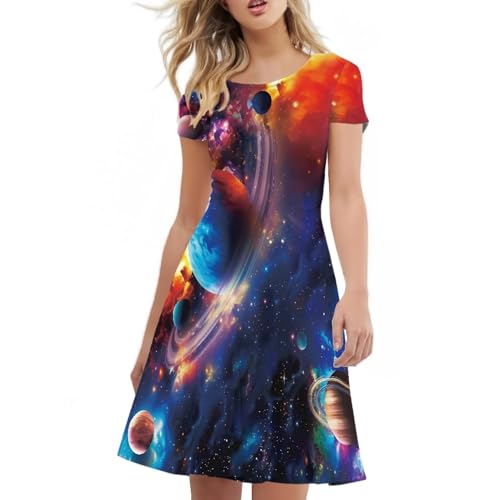 Image of Forchrinse Native Aztec Style Black White Geometric Women's Midi Dress Casual Long Dress Round Neck Swing Dress