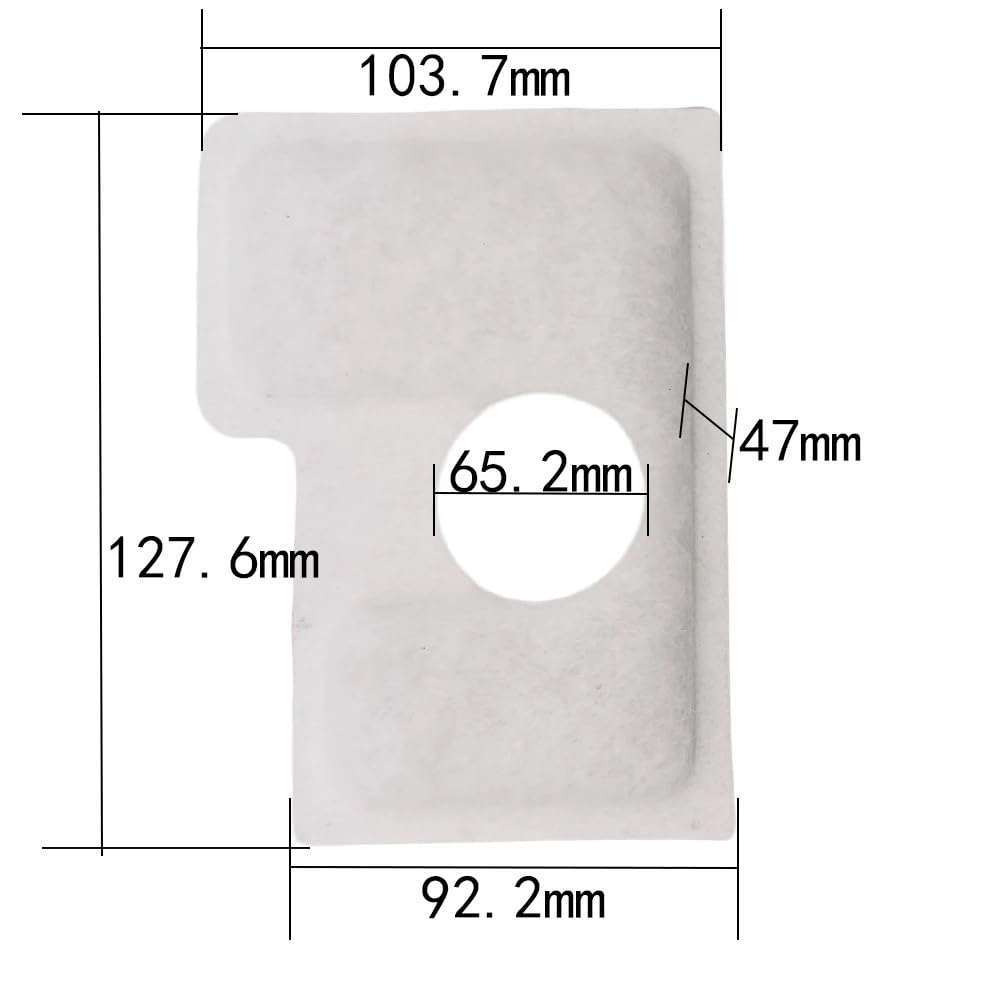 25 Pezzi Filtro Adatto for MS180 MS170 018 017 MS 180 170 Motosega seghe a Gas di Ricambio