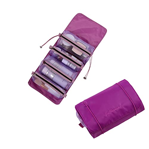 LetsDressUp Bolsa de lavado de viaje para maquillaje, plegable, impermeable, para guardar artículos de tocador, cosméticos, maquillaje, cepillos Cover