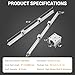 Precision Linear Guide Rail Kit for CNC & Industrial Equipment – 2PCS SBR16-800mm Aluminum Alloy Supported Rails, 4 SBR16UU Ball Bearing Blocks, Smooth Motion, High Wear Resistance