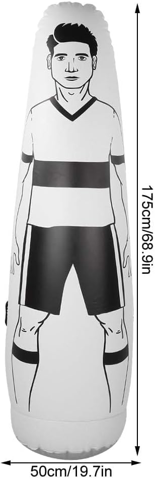 JEOZBM Inflatable Soccer Defender, Soccer Kick Defender Wall for Football Practice