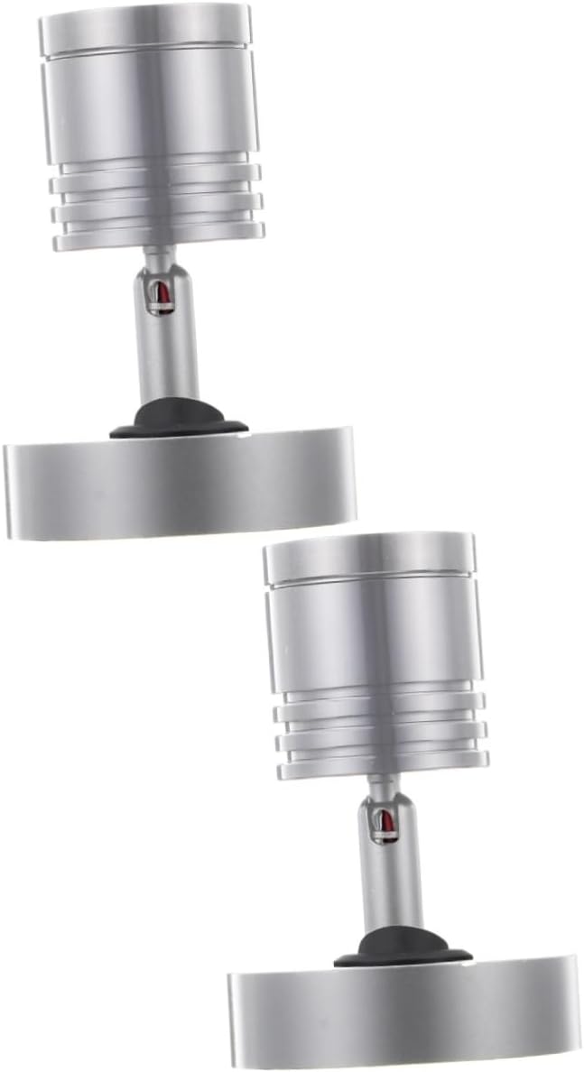 2pcs Led Reading Light for Rv and Yacht Swivel Spotlight Interior Wall Lamp Warm Light for Car and Use