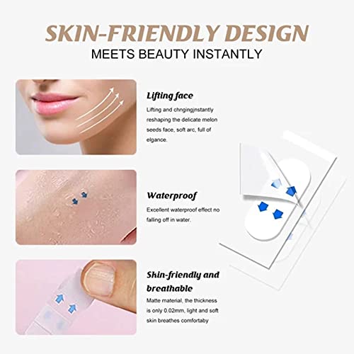 Yaepoip Invisible Face Lifter Tape, Face Tape